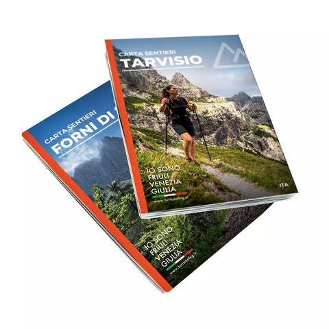 Carte dei sentieri di Tarvisio e Forni di Sopra per escursionismo e trekking