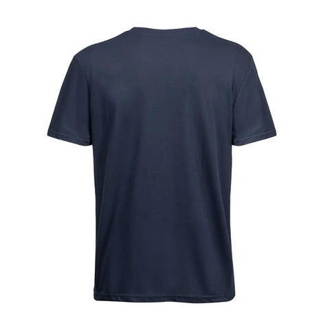 Retro t-shirt blu vestibilità regolare a marchio Io Sono Friuli Venezia Giulia