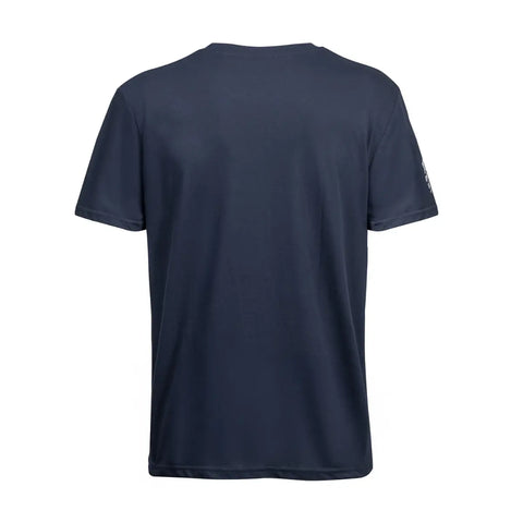 Retro t-shirt blu vestibilità regolare a marchio Io Sono Friuli Venezia Giulia